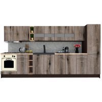 Bucatarie MARINA NEW 370 A Wenge / Decor K366